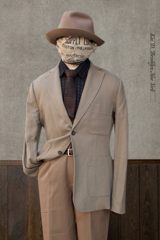 Chris Two Button Blazer - Bay Leaf - M