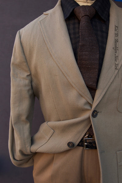Chris Two Button Blazer - Bay Leaf - M