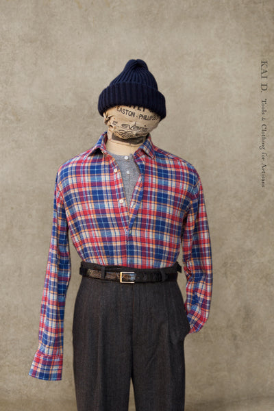 Aspen Flannel Shirt - Cheerful Plaid - L, XL