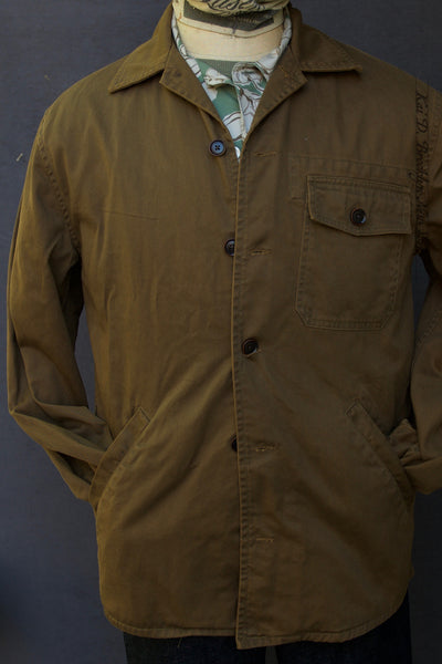 Pilot Jacket - Double Dyed Pigment Twill - S, M, L, XL