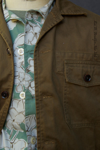 Pilot Jacket - Double Dyed Pigment Twill - S, M, L, XL