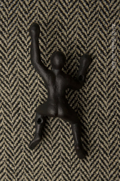 Cast Iron 'Climber' Wall Hook