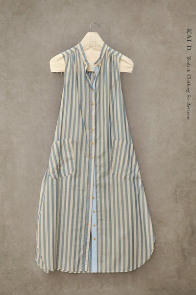 Colleen Dress - Lux Touch Bengal Stripe - XS, S