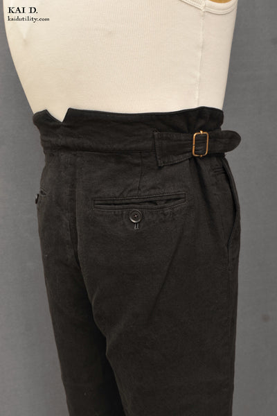 Cooper Pants - Black Linen - 30, 32, 34, 36
