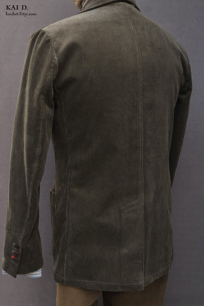 Shoemaker's Jacket - Olive Corduroy - S, M, L, XL