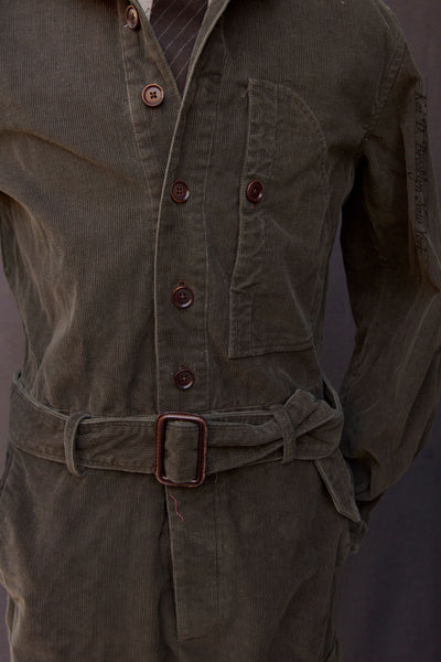 Lindbergh Flight Suit - Garment Dyed Corduroy - S/M