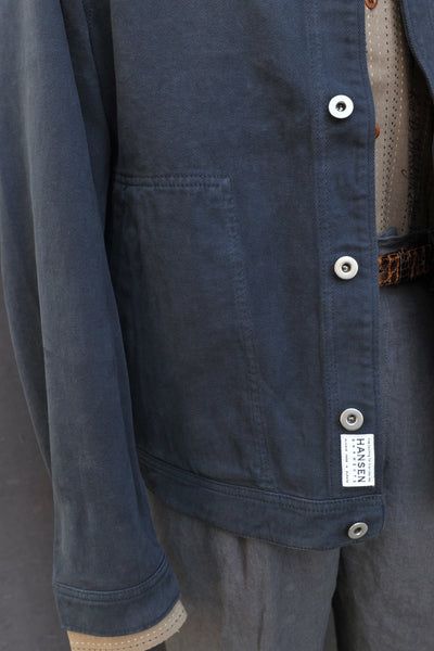 Cosmo Cotton Jacket - Blue Whale - M, L