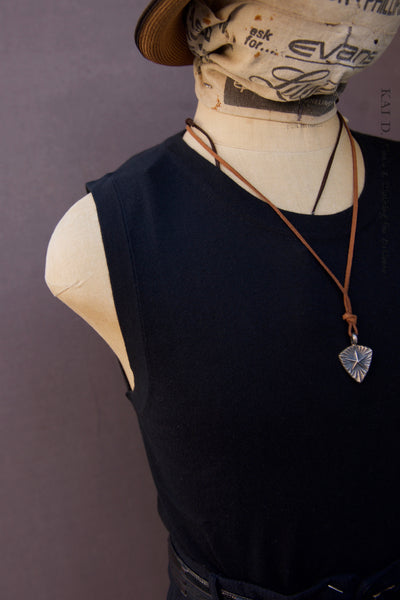 Simple Tank Top - Cotton Cashmere - Black - S, L