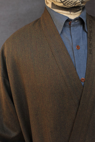 Japanese Farmer Coat - Covert Wool - M (NO RETURN)