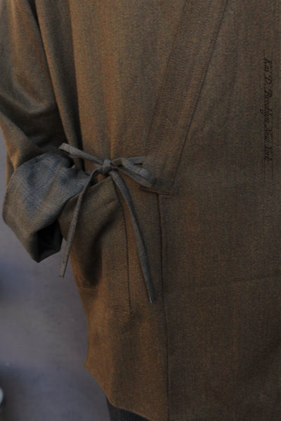 Japanese Farmer Coat - Covert Wool - M (NO RETURN)