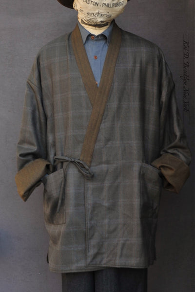 Japanese Farmer Coat - Covert Wool - M (NO RETURN)
