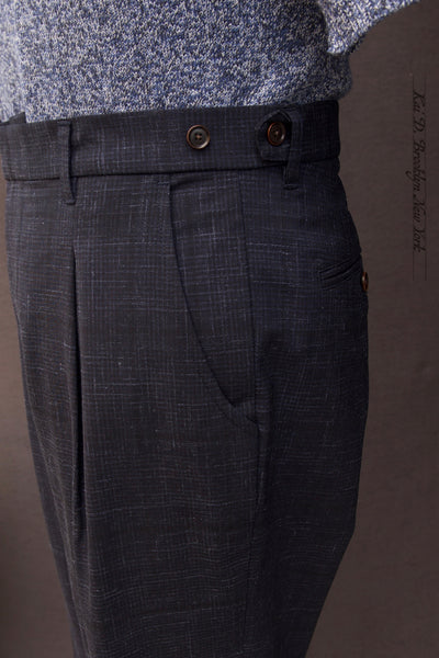 Journeyman Trousers - Crosshatch Tropical Wool - 30, 32, 34