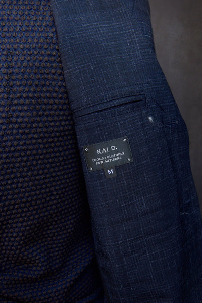 Shoemaker Jacket - Crosshatched Tropical Wool - S, M, L, XL