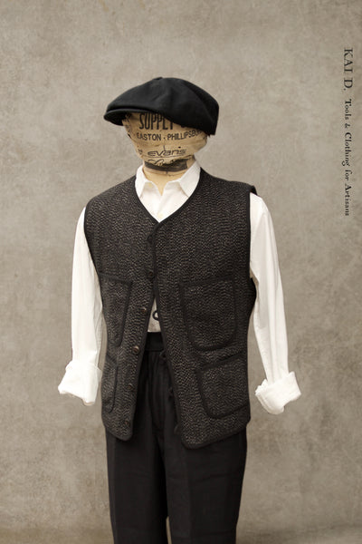 Cruiser Vest - Vintage Tweed - M