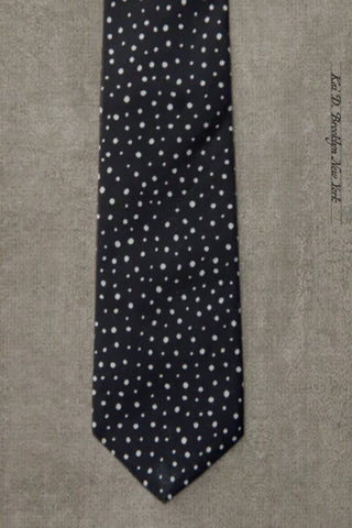 Dalmatian Polka Dot Tie