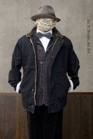 Deck Jacket - 14.9 Oz Black Denim - 3, 4, 5 (NO RETURN)