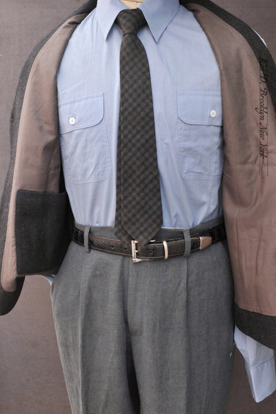 Shoemaker's Vest - Deep Charcoal Flannel - XXL, XXXL