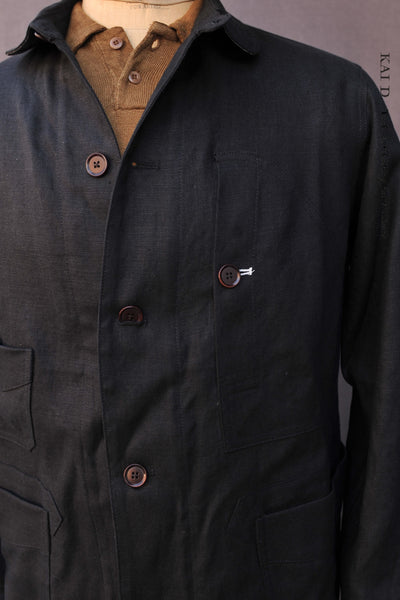 Degas Work Jacket - Japanese Linen - S, M, L, XL, XXL