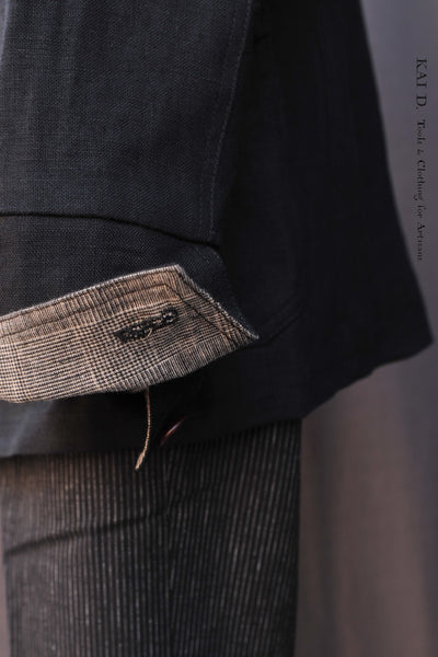 Degas Work Jacket - Japanese Linen - S, M, L, XL