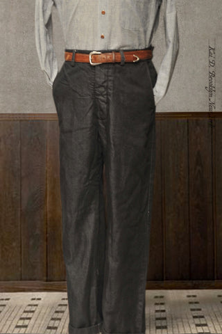Bosun Pants - Heavy Denim - Black - 30, 32, 34, 36