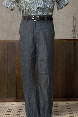 Bosun Pants - Linen Cotton Dressy Denim - 30, 32, 34, 36