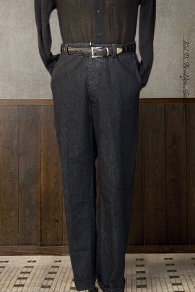 Bosun Pants - Cotton Linen Denim - 30, 36, 38