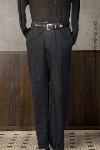 Bosun Pants - Cotton Linen Denim - 30, 36, 38