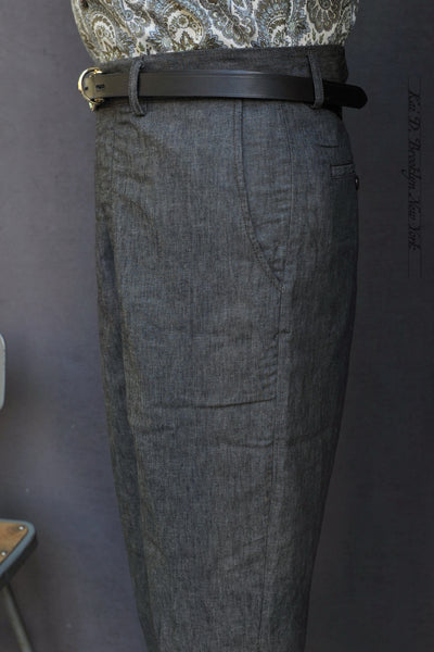Bosun Pants - Linen Cotton Dressy Denim - 30, 32, 34, 36