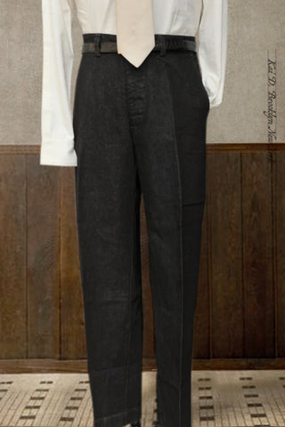 Bosun Pants - Cotton Linen Denim - 30, 32, 34, 36, 38