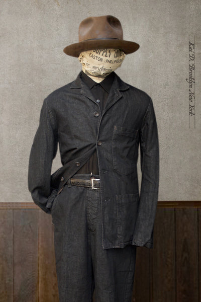Old Town Jacket - Soft touch Denim  - M, L, XL