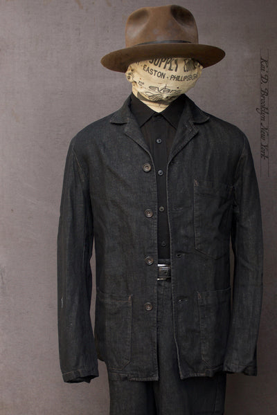 Old Town Jacket - Soft touch Denim  - M, L, XL