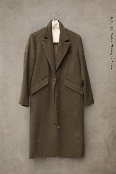 Dietrich Coat - Olive grey - XS, S, M