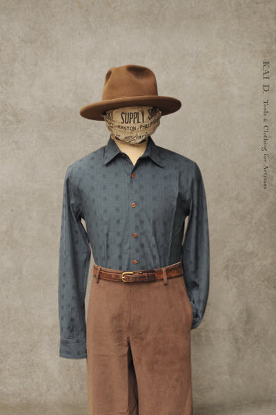 Delancey Shirt - Dimensional Weave - L