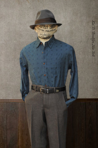 Delancey Shirt - Dimensional Weave - L
