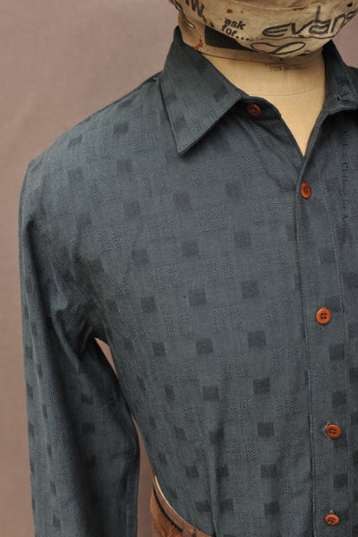 Delancey Shirt - Dimensional Weave - L