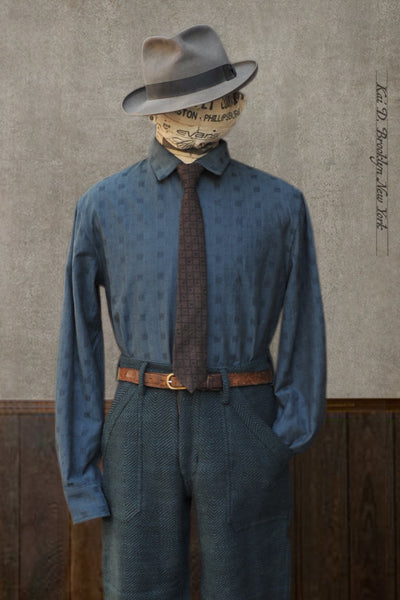 Delancey Shirt - Dimensional Weave - L