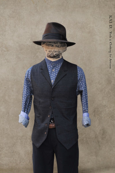 Doyle Vest - Tonal Wool Plaid - M, L, XL