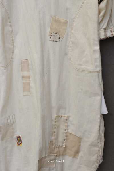 Boro Artisan Dress - Light cotton - S, M