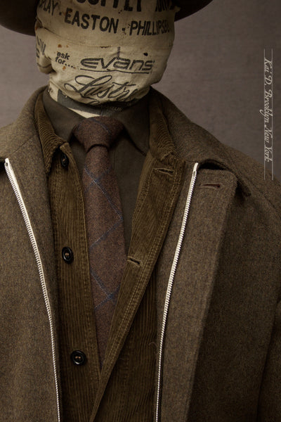 Driver's Jacket - Austrian Wool - Chocolate Brown - 48, 50 (NO RETURN NO EXCHANGE)