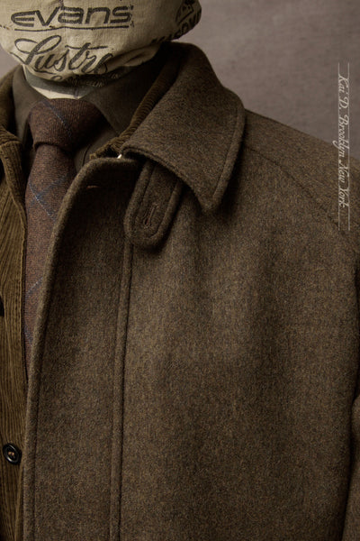 Driver's Jacket - Austrian Wool - Chocolate Brown - 48, 50 (NO RETURN NO EXCHANGE)