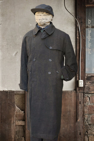Full Length DB Trench Coat - Deep Mud - 4(L)