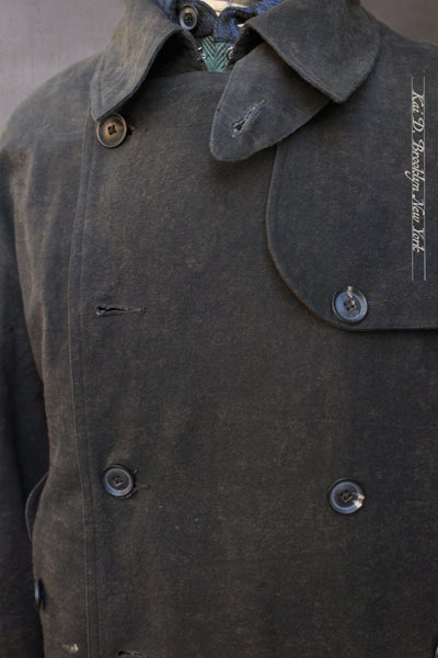 Full Length DB Trench Coat - Deep Mud - 4(L)