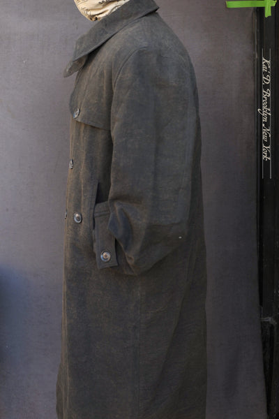 Full Length DB Trench Coat - Deep Mud - 4(L)