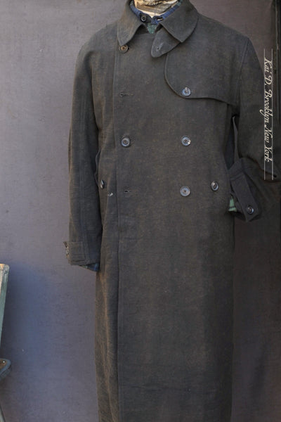 Full Length DB Trench Coat - Deep Mud - 4(L)