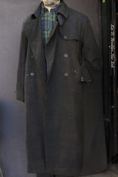 Full Length DB Trench Coat - Deep Mud - 4(L)