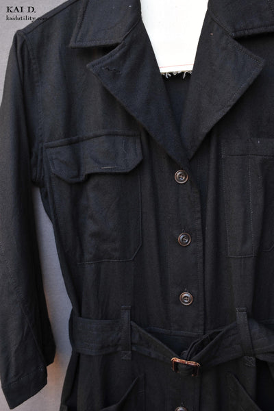 Earhart Jumpsuit - Ultra Soft Wool - S, M