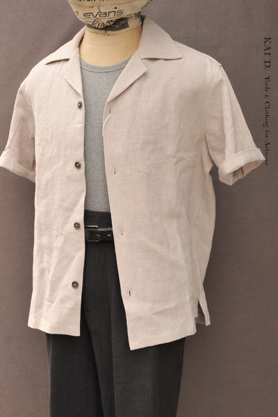 Artist Lounge Shirt - Ecru - M, L (oversized)