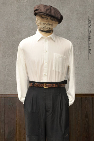 Henning Shirt - Eggshell - M, L, XL (Relaxed Cut)