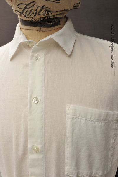 Henning Shirt - Eggshell - M, L, XL (Relaxed Cut)
