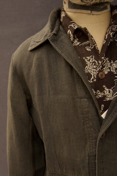 No. 5 Linen Jacket- Elk -  44, 46, 48, 50